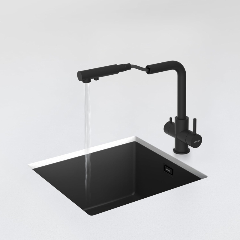 miscelatore acqua filtrata in cucina per acqua pura e benessere 